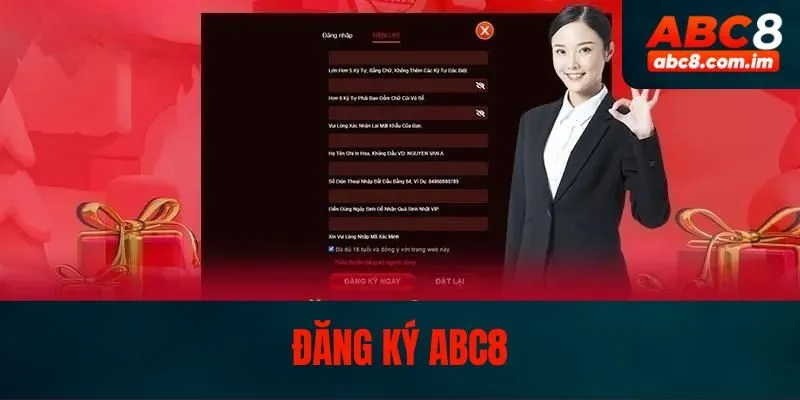 Đăng ký ABC8